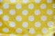 Polka Dot Charmeuse Satin Print Napkins and Chair Sashes