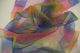 Rainbow Tulle Glitter Fabric Fabric