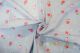 Steel Blue Strawberry Cotton Fabric